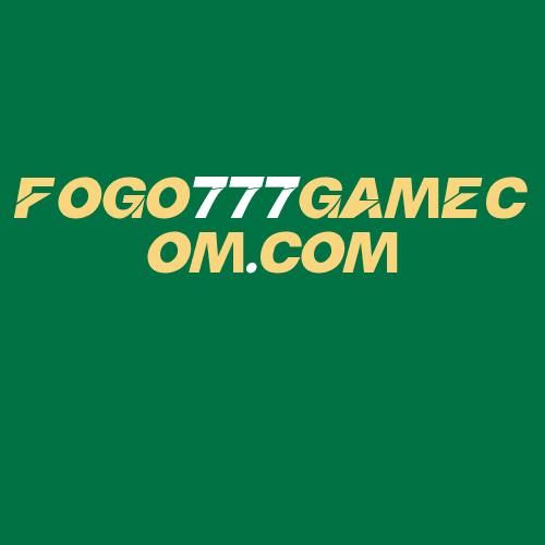 Logo da FOGO777GAMECOM